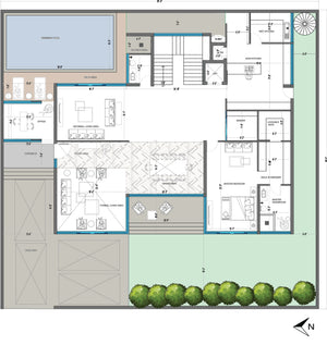 Vaastu Tips for Space Planning of a house.
