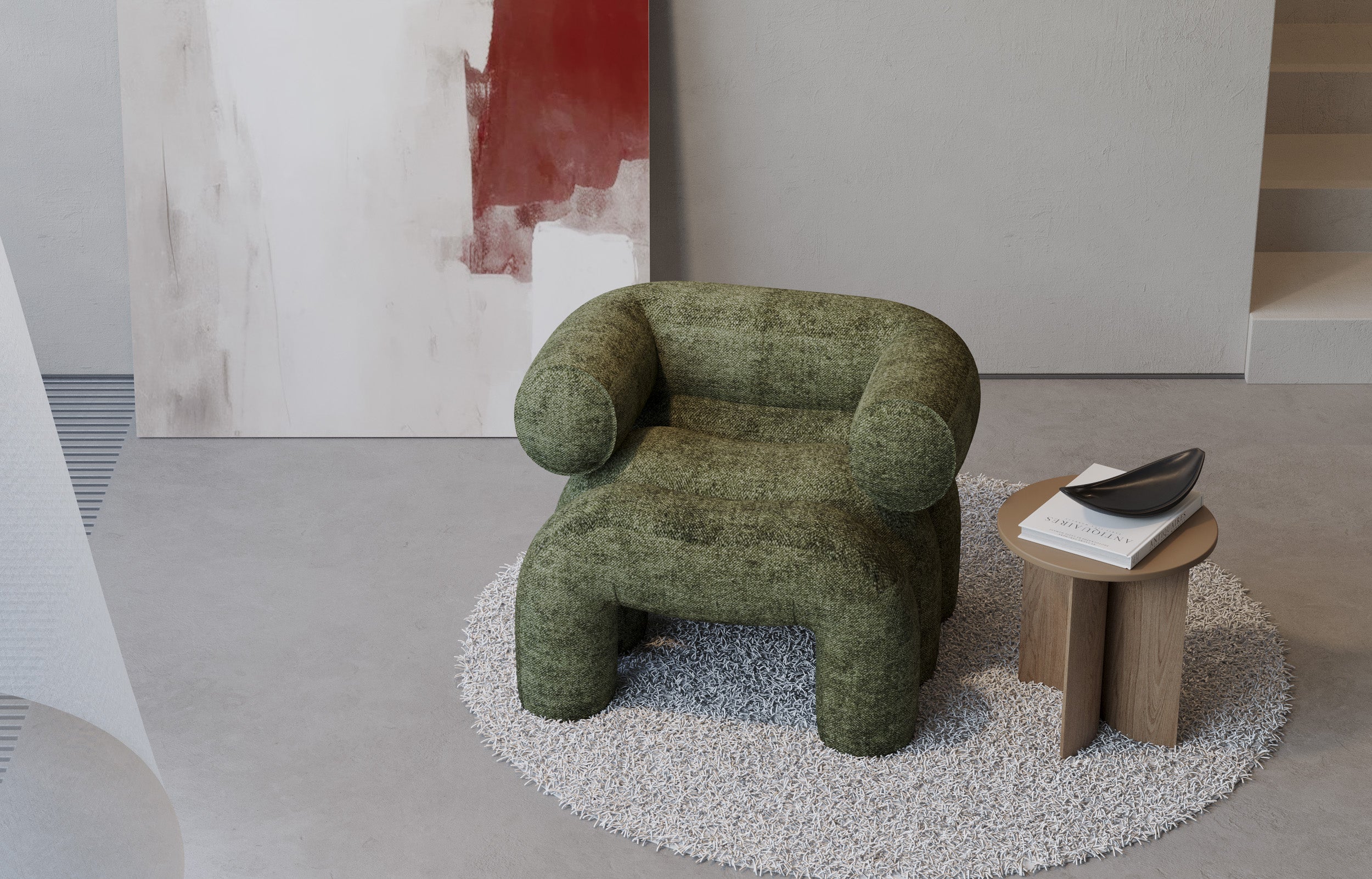 Verona Velvet Accent Chair