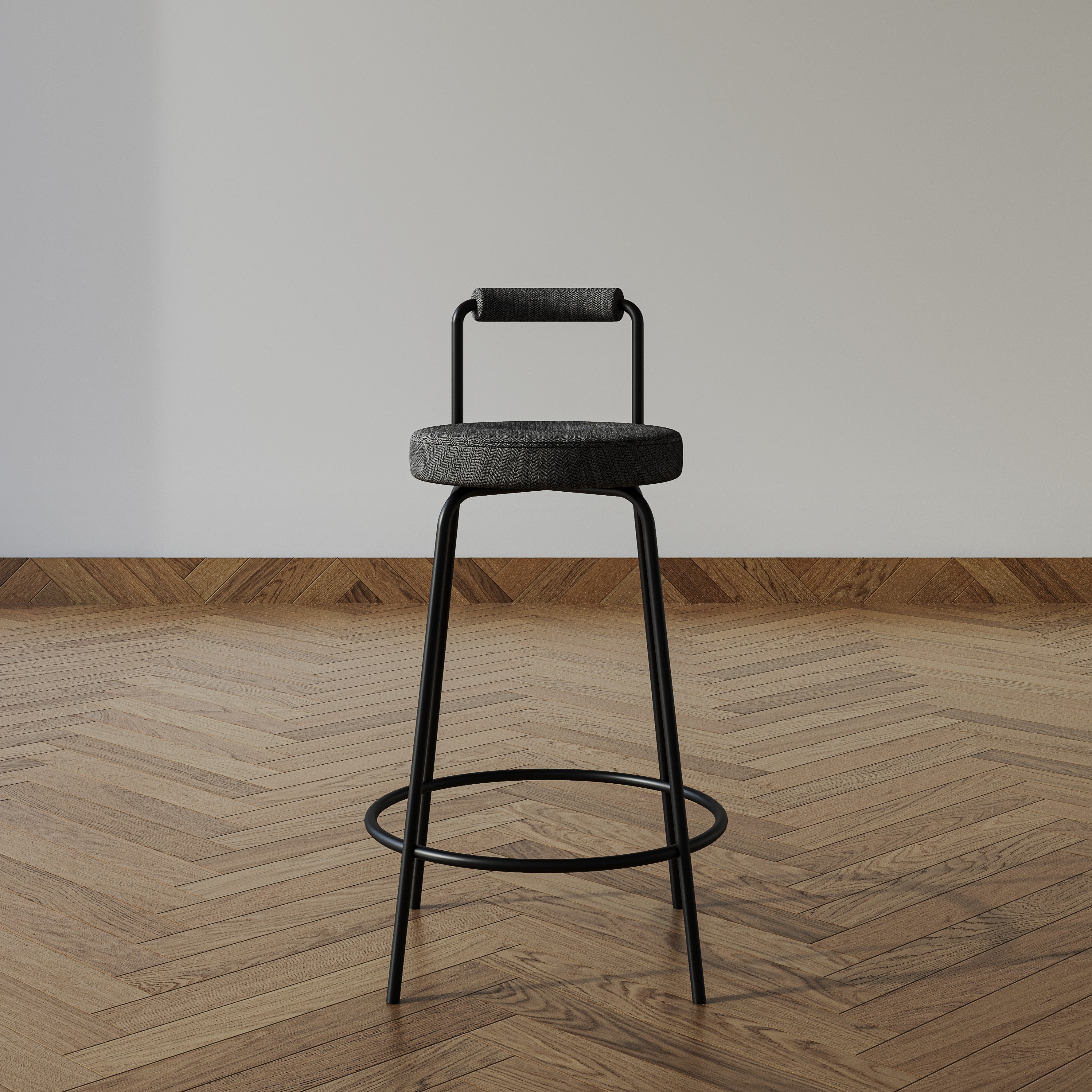 Round Back Bar Stool