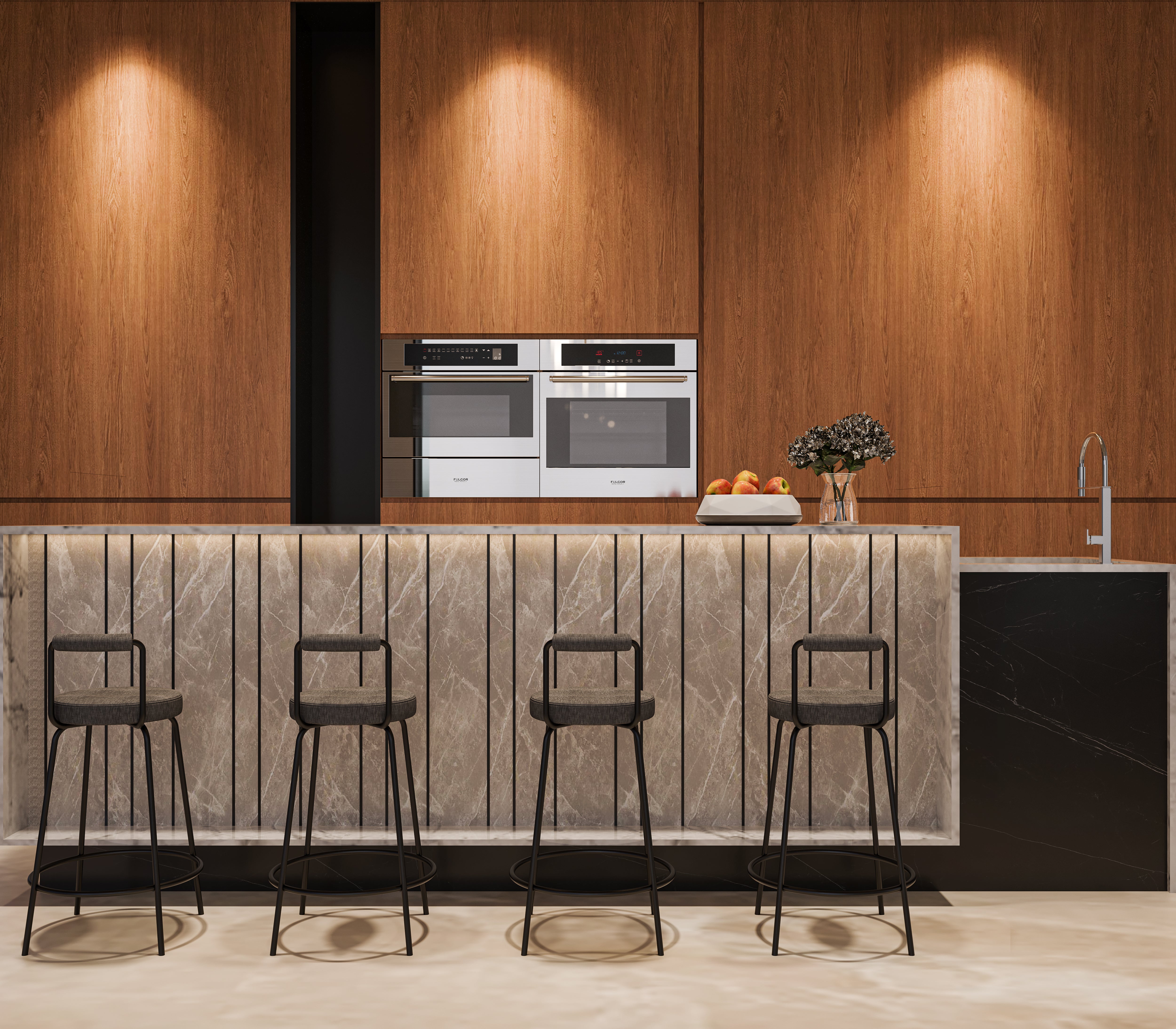 Round Back Bar Stool