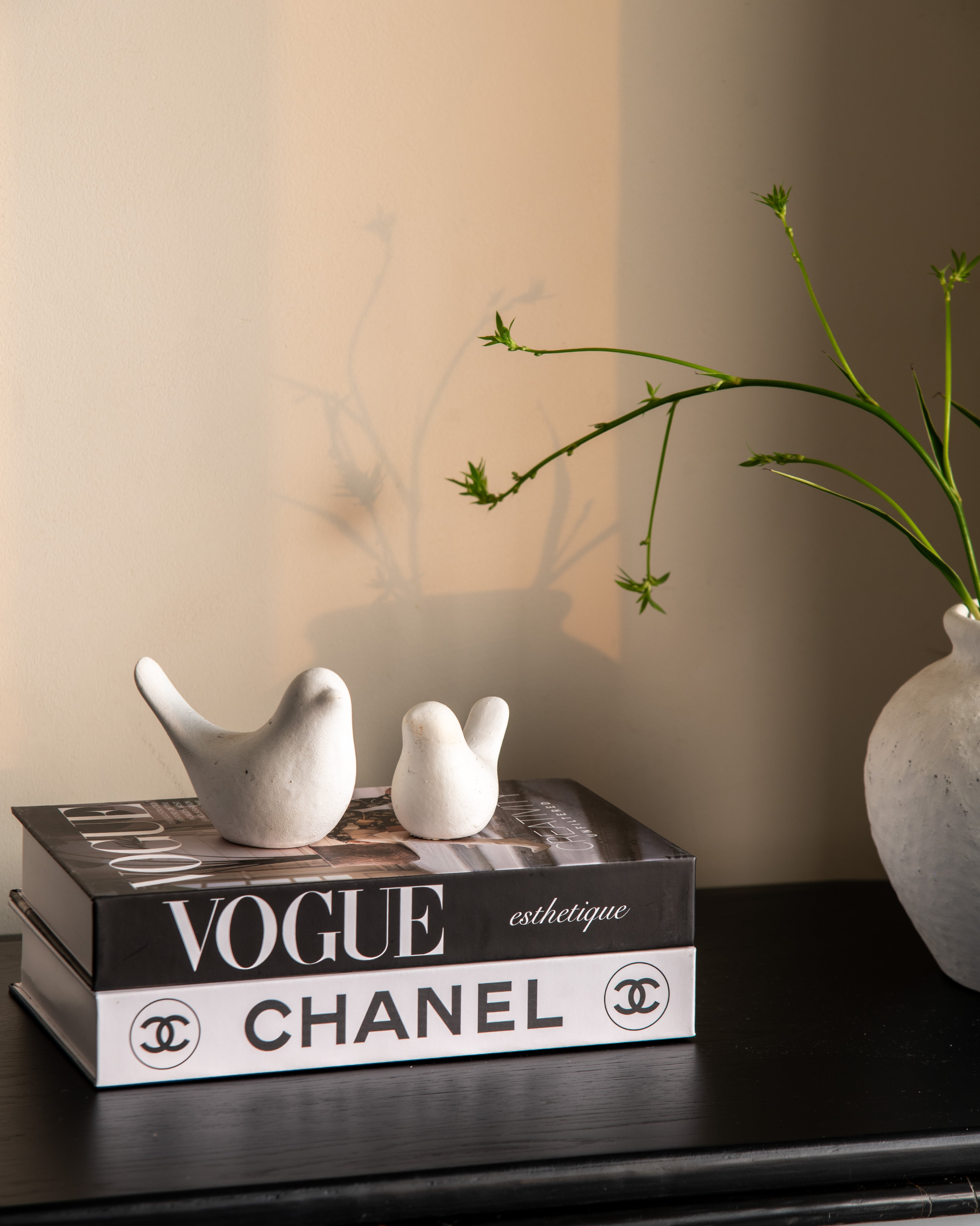 Set of Two Mocking Birds, Decor Accessory