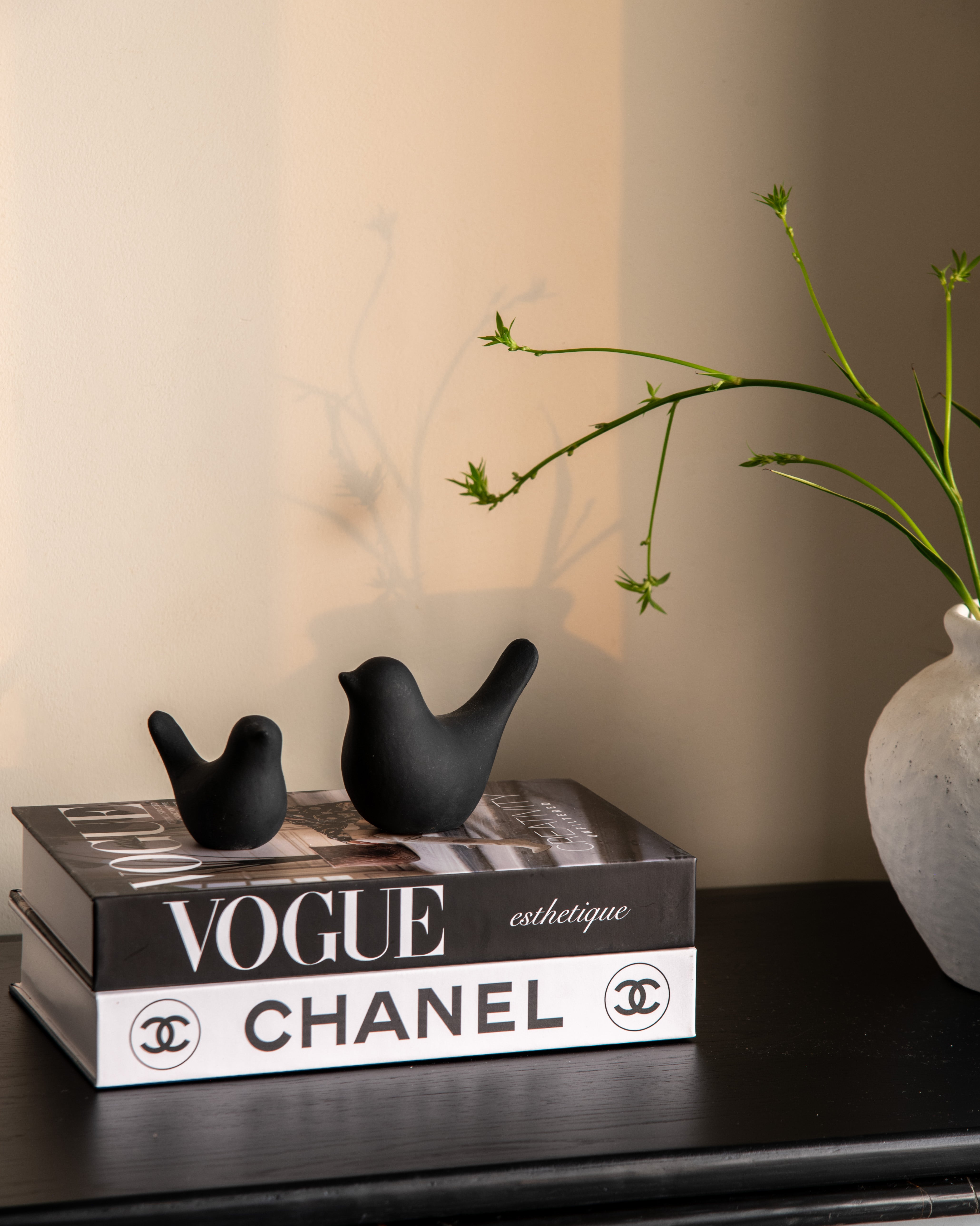 Set of Two Mocking Birds, Decor Accessory