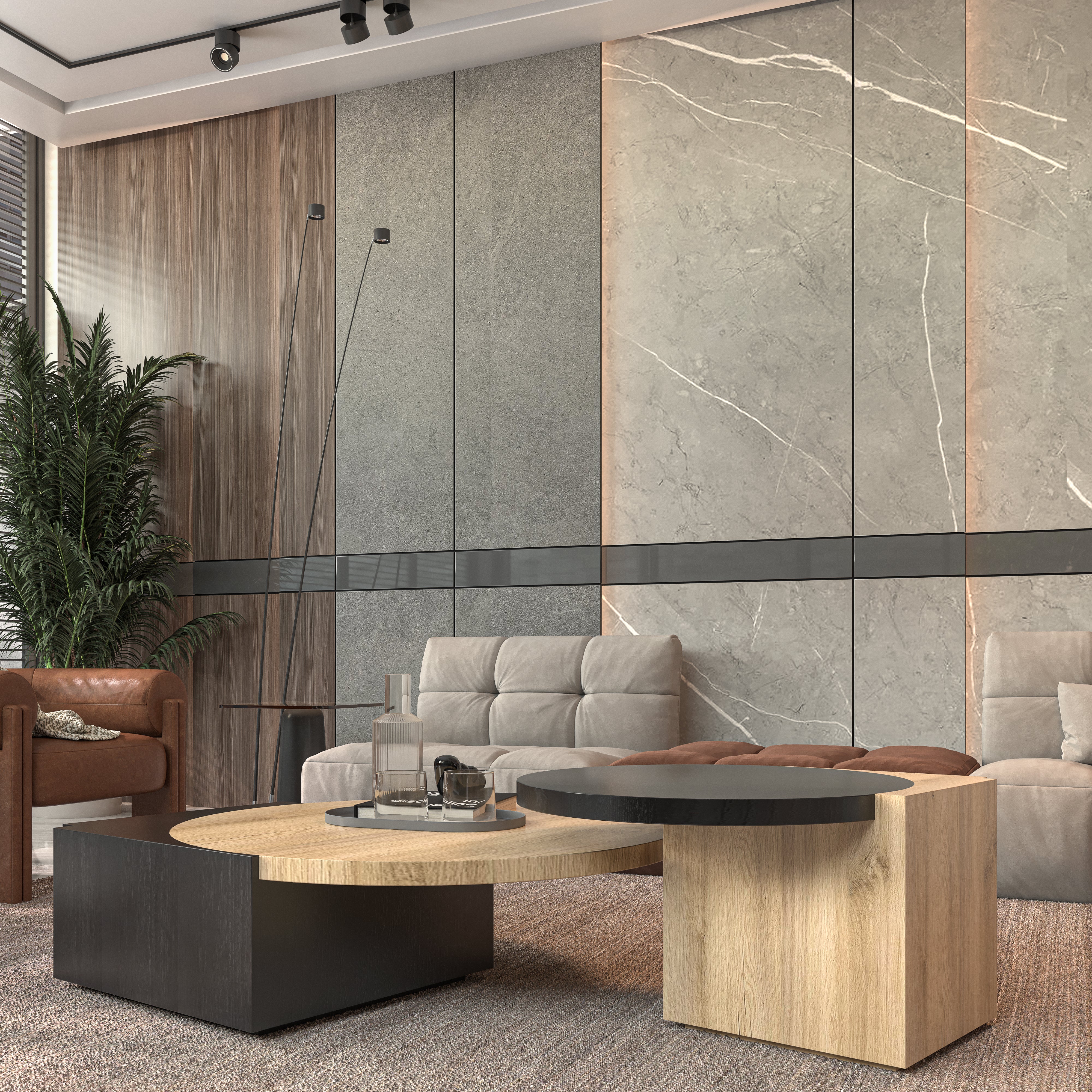 Twin, Set of Two Coffee Table