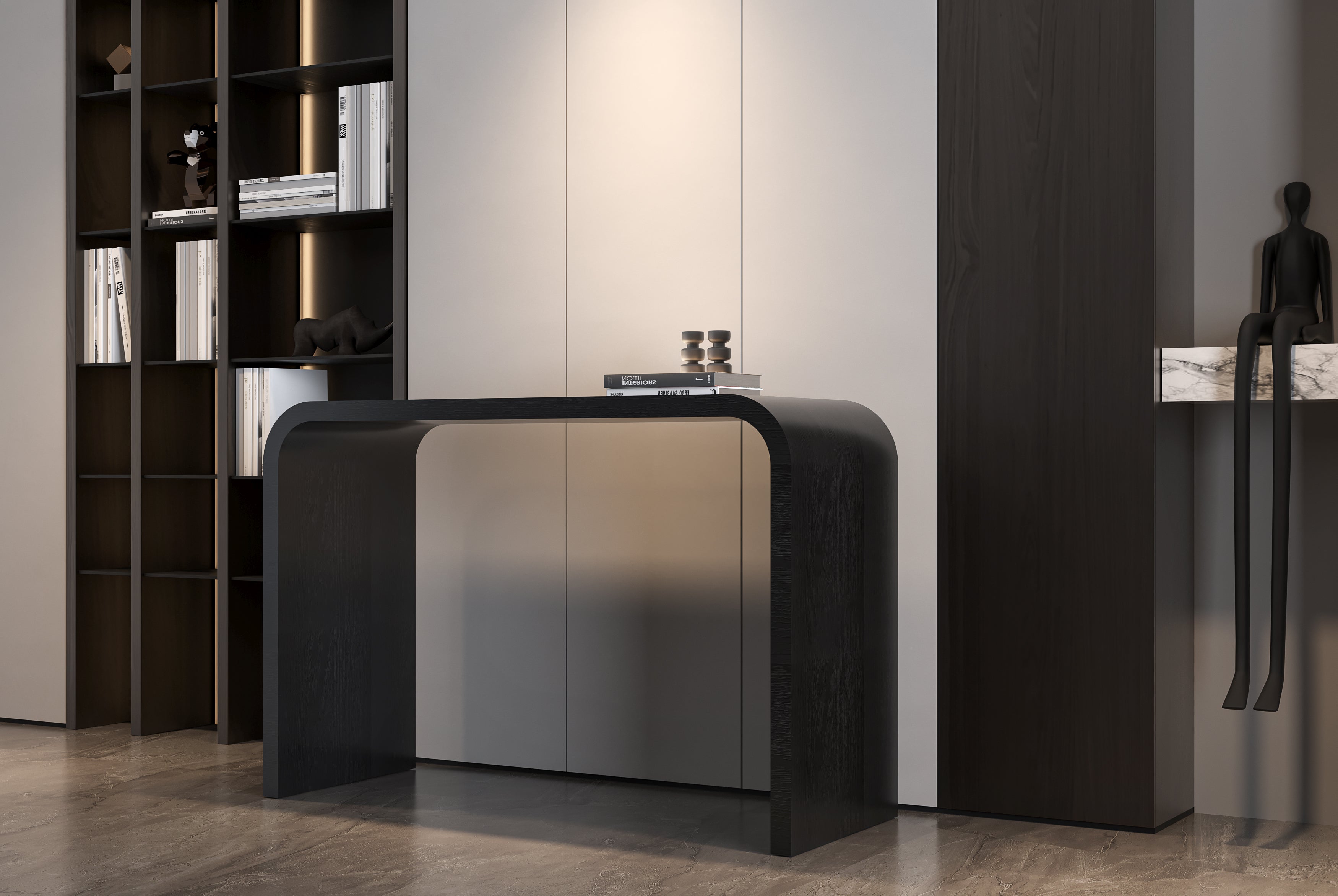 U Shaped Console, Medium & Large