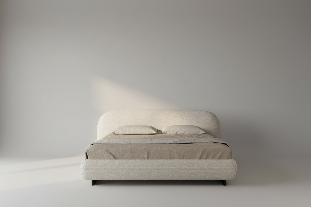 Solace Upholstered Bed, King & Queen Size