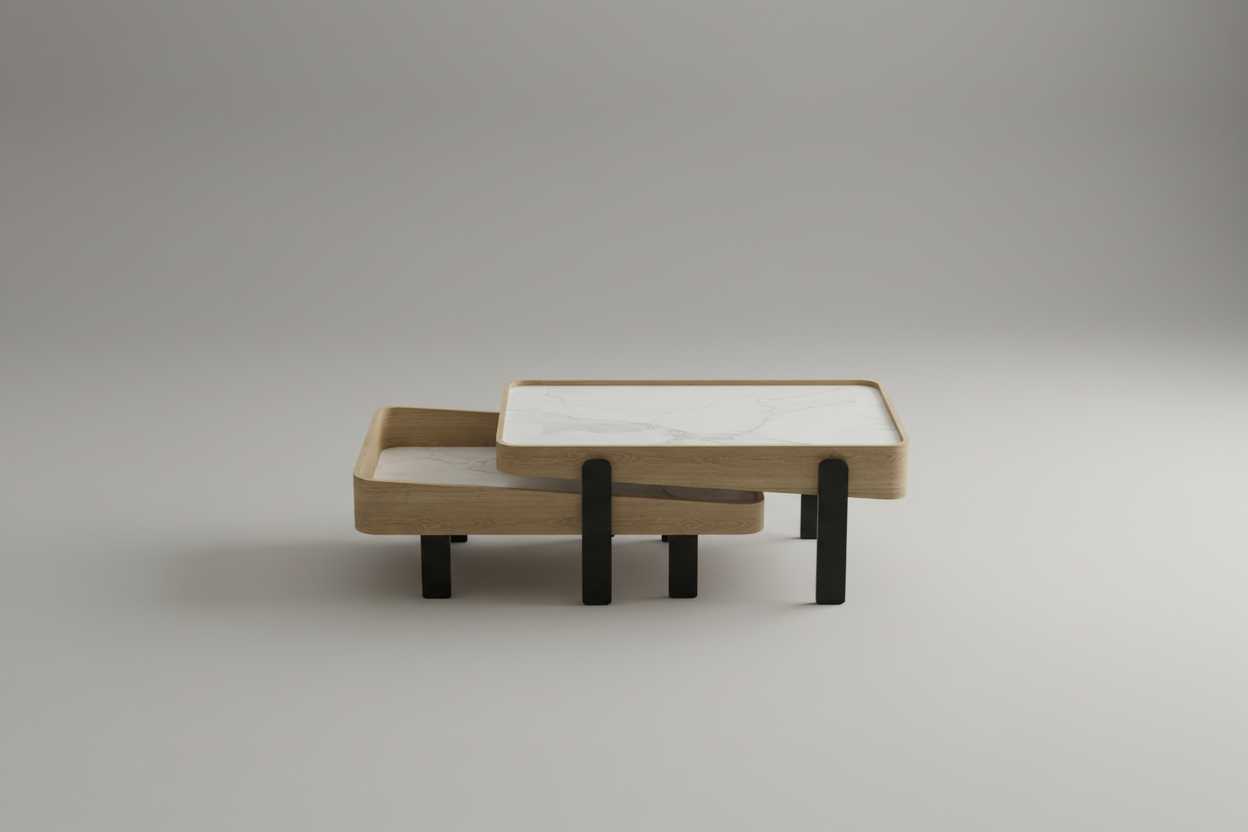Nara, Set of Two Coffee Table